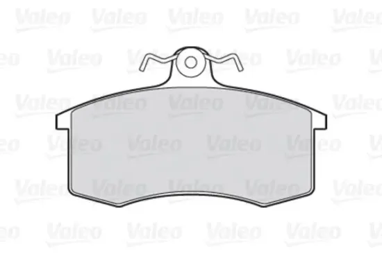 Bremsbelagsatz, Scheibenbremse Vorderachse VALEO 301406 Bild Bremsbelagsatz, Scheibenbremse Vorderachse VALEO 301406
