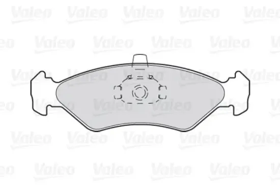 Bremsbelagsatz, Scheibenbremse Vorderachse VALEO 301043 Bild Bremsbelagsatz, Scheibenbremse Vorderachse VALEO 301043