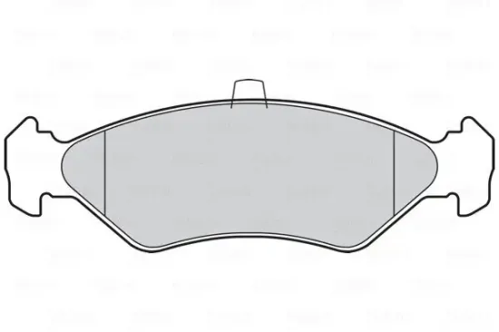 Bremsbelagsatz, Scheibenbremse Vorderachse VALEO 301171 Bild Bremsbelagsatz, Scheibenbremse Vorderachse VALEO 301171