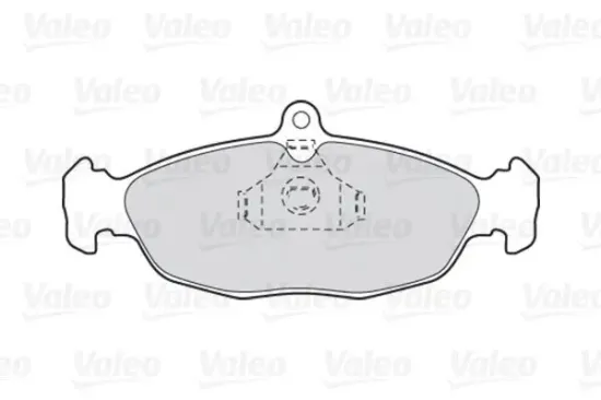 Bremsbelagsatz, Scheibenbremse Vorderachse VALEO 301356 Bild Bremsbelagsatz, Scheibenbremse Vorderachse VALEO 301356