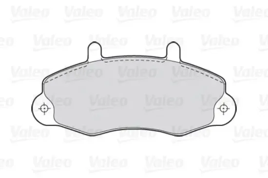 Bremsbelagsatz, Scheibenbremse Vorderachse VALEO 301036 Bild Bremsbelagsatz, Scheibenbremse Vorderachse VALEO 301036