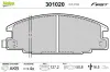 Bremsbelagsatz, Scheibenbremse Vorderachse VALEO 301020 Bild Bremsbelagsatz, Scheibenbremse Vorderachse VALEO 301020