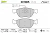 Bremsbelagsatz, Scheibenbremse Vorderachse VALEO 301065