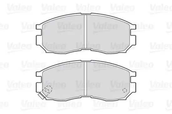 Bremsbelagsatz, Scheibenbremse VALEO 301625 Bild Bremsbelagsatz, Scheibenbremse VALEO 301625