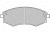 Bremsbelagsatz, Scheibenbremse Vorderachse VALEO 598051 Bild Bremsbelagsatz, Scheibenbremse Vorderachse VALEO 598051