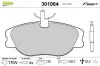 Bremsbelagsatz, Scheibenbremse Vorderachse VALEO 301064 Bild Bremsbelagsatz, Scheibenbremse Vorderachse VALEO 301064