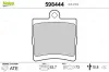 Bremsbelagsatz, Scheibenbremse Hinterachse VALEO 598444 Bild Bremsbelagsatz, Scheibenbremse Hinterachse VALEO 598444
