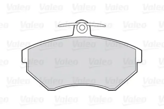 Bremsbelagsatz, Scheibenbremse Vorderachse VALEO 301330 Bild Bremsbelagsatz, Scheibenbremse Vorderachse VALEO 301330