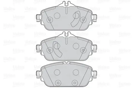 Bremsbelagsatz, Scheibenbremse VALEO 302211 Bild Bremsbelagsatz, Scheibenbremse VALEO 302211