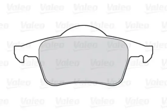 Bremsbelagsatz, Scheibenbremse VALEO 301480 Bild Bremsbelagsatz, Scheibenbremse VALEO 301480