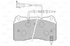 Bremsbelagsatz, Scheibenbremse Vorderachse VALEO 598772 Bild Bremsbelagsatz, Scheibenbremse Vorderachse VALEO 598772