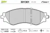Bremsbelagsatz, Scheibenbremse Vorderachse VALEO 301361 Bild Bremsbelagsatz, Scheibenbremse Vorderachse VALEO 301361