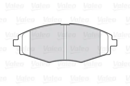 Bremsbelagsatz, Scheibenbremse Vorderachse VALEO 301316 Bild Bremsbelagsatz, Scheibenbremse Vorderachse VALEO 301316