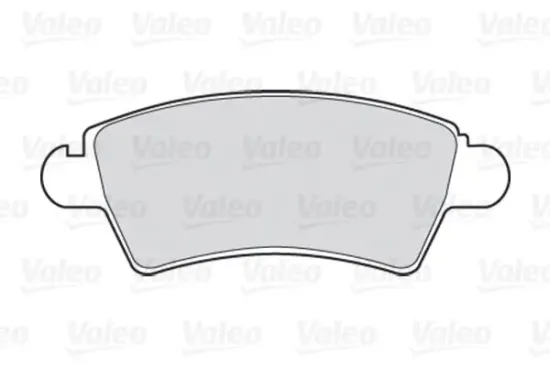 Bremsbelagsatz, Scheibenbremse Vorderachse VALEO 301462 Bild Bremsbelagsatz, Scheibenbremse Vorderachse VALEO 301462