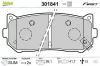 Bremsbelagsatz, Scheibenbremse VALEO 301841 Bild Bremsbelagsatz, Scheibenbremse VALEO 301841