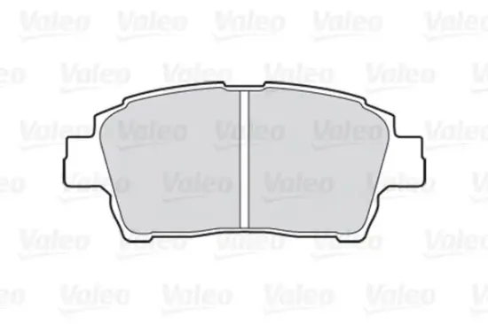 Bremsbelagsatz, Scheibenbremse Vorderachse VALEO 301737 Bild Bremsbelagsatz, Scheibenbremse Vorderachse VALEO 301737