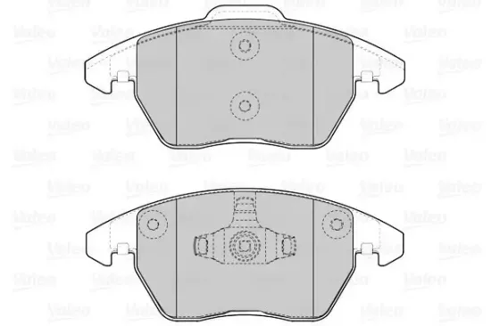 Bremsbelagsatz, Scheibenbremse VALEO 302300 Bild Bremsbelagsatz, Scheibenbremse VALEO 302300