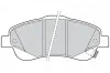 Bremsbelagsatz, Scheibenbremse Vorderachse VALEO 301665 Bild Bremsbelagsatz, Scheibenbremse Vorderachse VALEO 301665