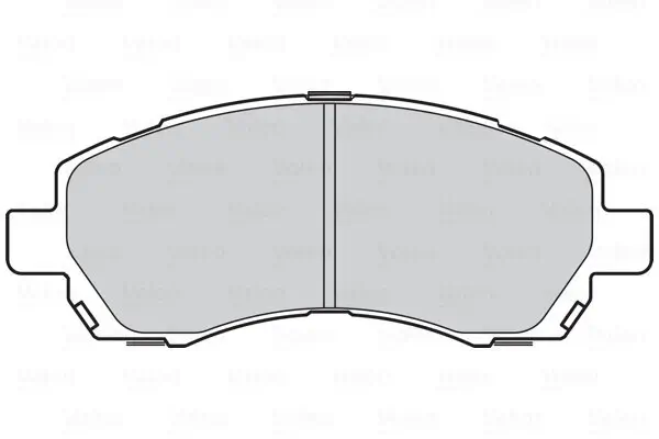 Bremsbelagsatz, Scheibenbremse Vorderachse VALEO 302082