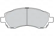 Bremsbelagsatz, Scheibenbremse Vorderachse VALEO 302082