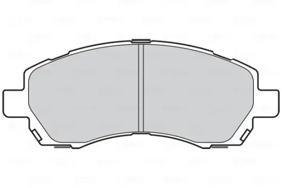 Bremsbelagsatz, Scheibenbremse Vorderachse VALEO 302082 Bild Bremsbelagsatz, Scheibenbremse Vorderachse VALEO 302082
