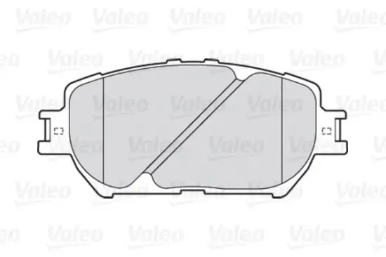 Bremsbelagsatz, Scheibenbremse Vorderachse VALEO 301862 Bild Bremsbelagsatz, Scheibenbremse Vorderachse VALEO 301862