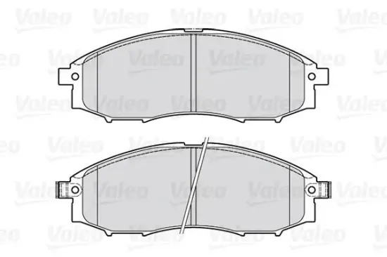 Bremsbelagsatz, Scheibenbremse VALEO 301889 Bild Bremsbelagsatz, Scheibenbremse VALEO 301889