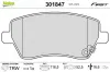 Bremsbelagsatz, Scheibenbremse Vorderachse VALEO 301847