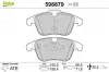 Bremsbelagsatz, Scheibenbremse Vorderachse VALEO 598879 Bild Bremsbelagsatz, Scheibenbremse Vorderachse VALEO 598879