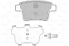 Bremsbelagsatz, Scheibenbremse Hinterachse VALEO 598740 Bild Bremsbelagsatz, Scheibenbremse Hinterachse VALEO 598740