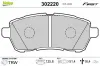 Bremsbelagsatz, Scheibenbremse Vorderachse VALEO 302220 Bild Bremsbelagsatz, Scheibenbremse Vorderachse VALEO 302220
