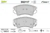 Bremsbelagsatz, Scheibenbremse Vorderachse VALEO 302117 Bild Bremsbelagsatz, Scheibenbremse Vorderachse VALEO 302117