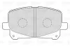 Bremsbelagsatz, Scheibenbremse Vorderachse VALEO 301025 Bild Bremsbelagsatz, Scheibenbremse Vorderachse VALEO 301025