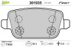 Bremsbelagsatz, Scheibenbremse Hinterachse VALEO 301935 Bild Bremsbelagsatz, Scheibenbremse Hinterachse VALEO 301935