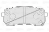 Bremsbelagsatz, Scheibenbremse VALEO 301308 Bild Bremsbelagsatz, Scheibenbremse VALEO 301308