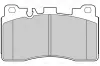 Bremsbelagsatz, Scheibenbremse Hinterachse VALEO 302228 Bild Bremsbelagsatz, Scheibenbremse Hinterachse VALEO 302228