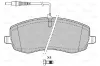 Bremsbelagsatz, Scheibenbremse Vorderachse VALEO 601384 Bild Bremsbelagsatz, Scheibenbremse Vorderachse VALEO 601384