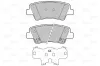 Bremsbelagsatz, Scheibenbremse Hinterachse VALEO 601139 Bild Bremsbelagsatz, Scheibenbremse Hinterachse VALEO 601139