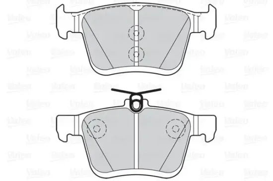 Bremsbelagsatz, Scheibenbremse Hinterachse VALEO 302146 Bild Bremsbelagsatz, Scheibenbremse Hinterachse VALEO 302146