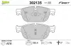 Bremsbelagsatz, Scheibenbremse Vorderachse VALEO 302135 Bild Bremsbelagsatz, Scheibenbremse Vorderachse VALEO 302135