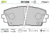 Bremsbelagsatz, Scheibenbremse VALEO 301299 Bild Bremsbelagsatz, Scheibenbremse VALEO 301299