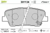 Bremsbelagsatz, Scheibenbremse VALEO 301134 Bild Bremsbelagsatz, Scheibenbremse VALEO 301134