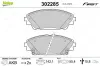Bremsbelagsatz, Scheibenbremse Vorderachse VALEO 302285