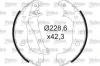 Bremsbackensatz Hinterachse VALEO 564207