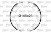 Bremsbackensatz, Feststellbremse Hinterachse VALEO 564218