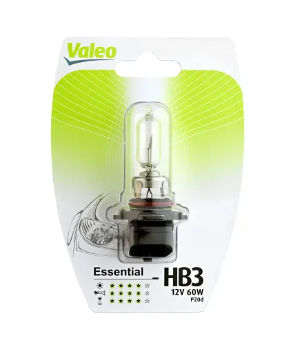 Glühlampe, Fernscheinwerfer 12 V 60 W Halogen HB3 VALEO 032012 Bild Glühlampe, Fernscheinwerfer 12 V 60 W Halogen HB3 VALEO 032012