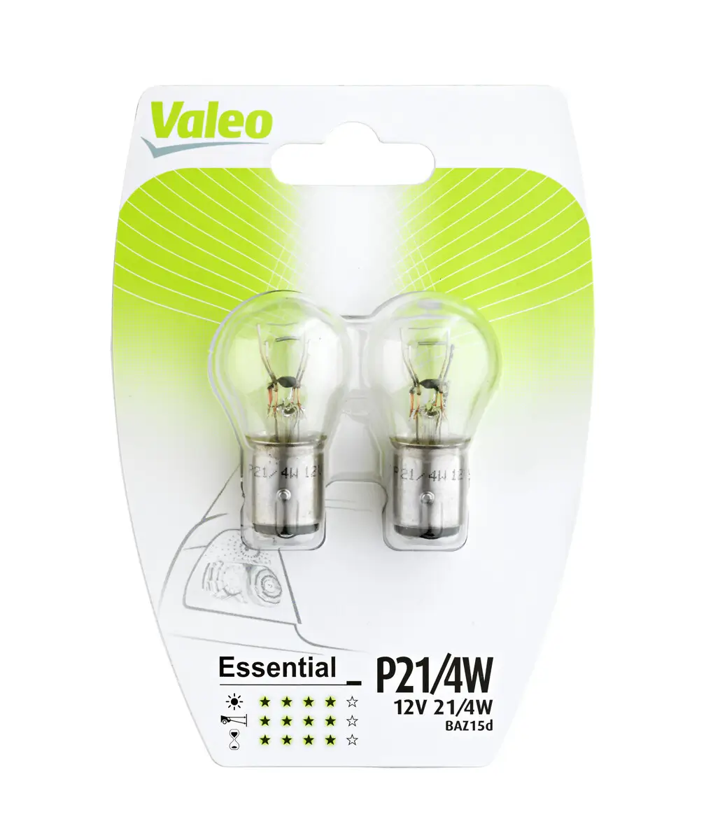 Glühlampe, Brems-/Schlusslicht 12 V 21/4 W P21/4W VALEO 032110