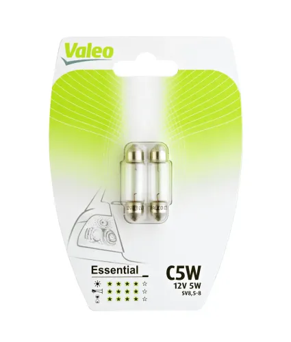 Glühlampe, Kennzeichenleuchte 12 V 5 W C5W VALEO 032124 Bild Glühlampe, Kennzeichenleuchte 12 V 5 W C5W VALEO 032124