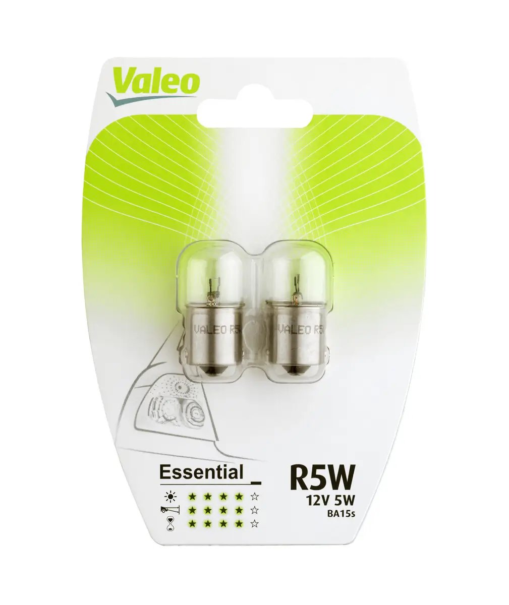 Glühlampe, Blinkleuchte 12 V 5 W R5W VALEO 032126