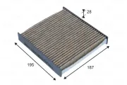 Filter, Innenraumluft VALEO 701035